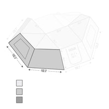 Load image into Gallery viewer, Nomadic Awning 270 Awning Side Wall - Shop Now Overland Vehicle Systems