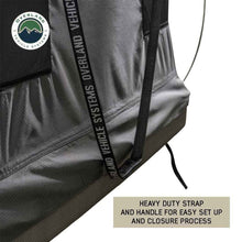 Load image into Gallery viewer, HD Bundu 2 - Hard Shell Pop Up Roof Top Tent, 2 Person, Grey Body and Black Rainfly Overland Vehicle Systems