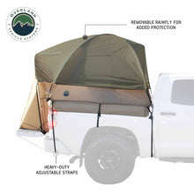 Load image into Gallery viewer, LD TACT - Bed Tent Mid Size 5.0-5.2 Foot, Tan Body and Green Rainfly Overland Vehicle Systems