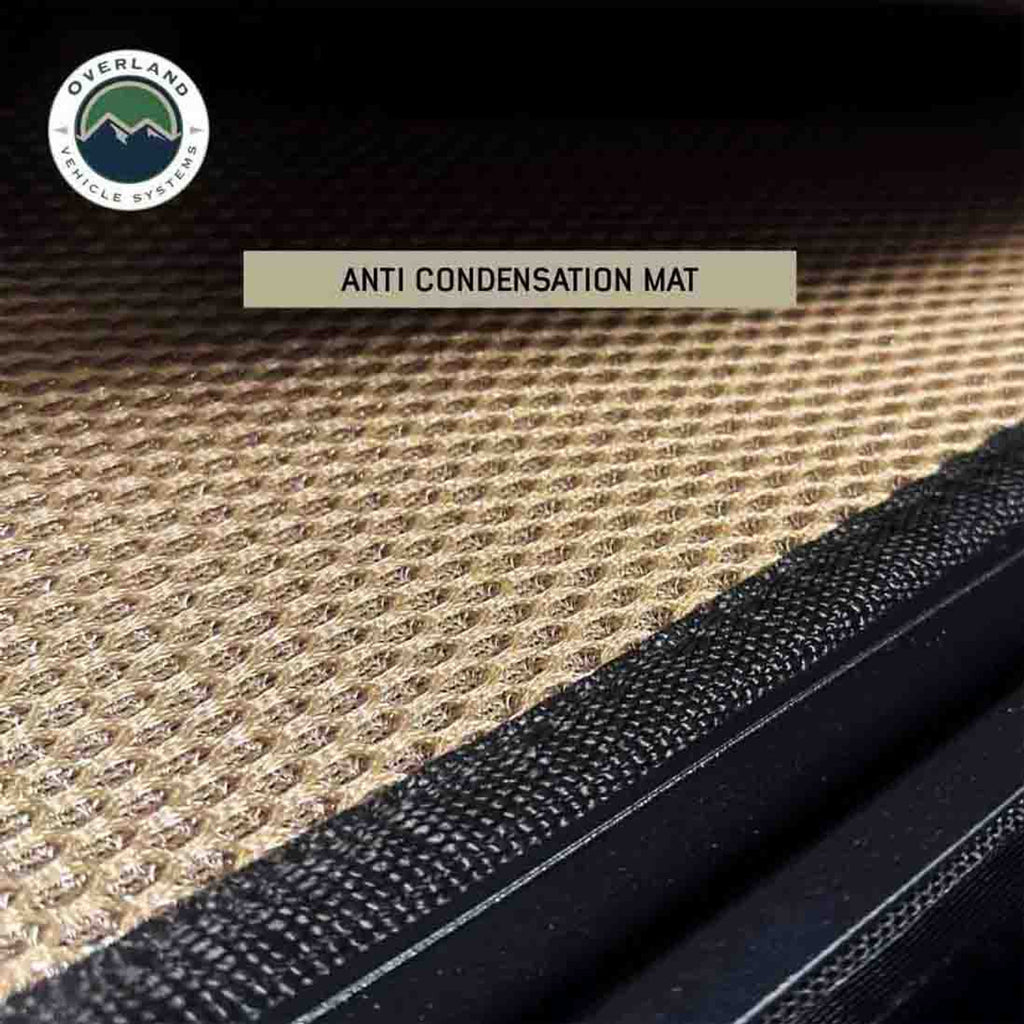 HD Bundu 2 - Hard Shell Roof Top Tent, 2 Person, Grey Body and Black Rainfly Overland Vehicle Systems