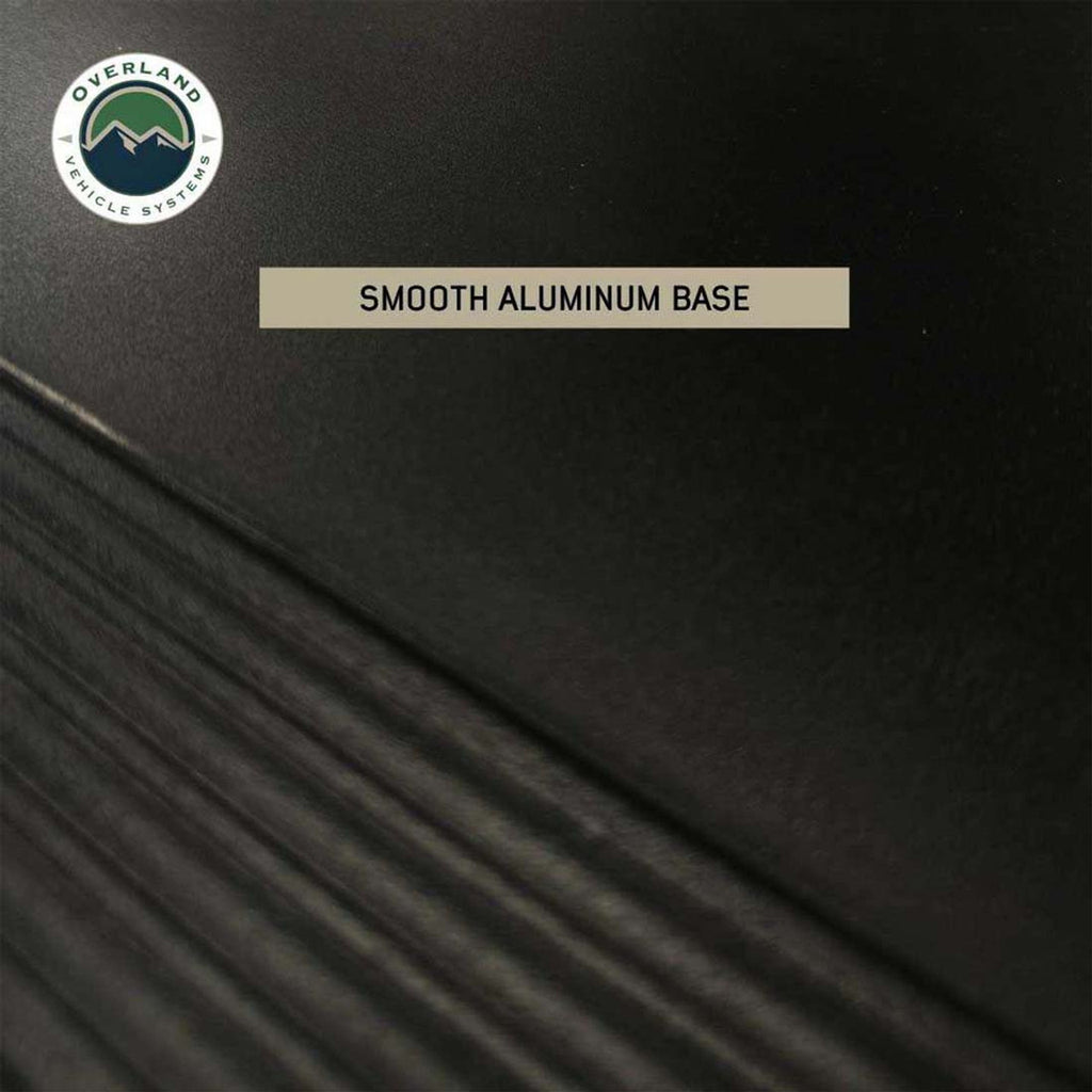 HD Bundu 2 - Hard Shell Roof Top Tent, 2 Person, Grey Body and Black Rainfly Overland Vehicle Systems