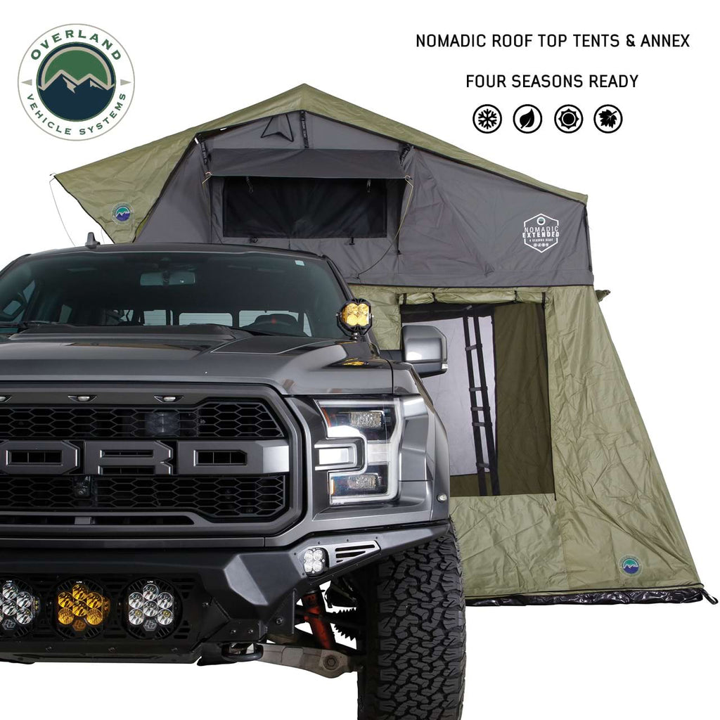 Nomadic 3 Roof Top Tent Annex Room With Floor & Cover Overland Vehicle Systems