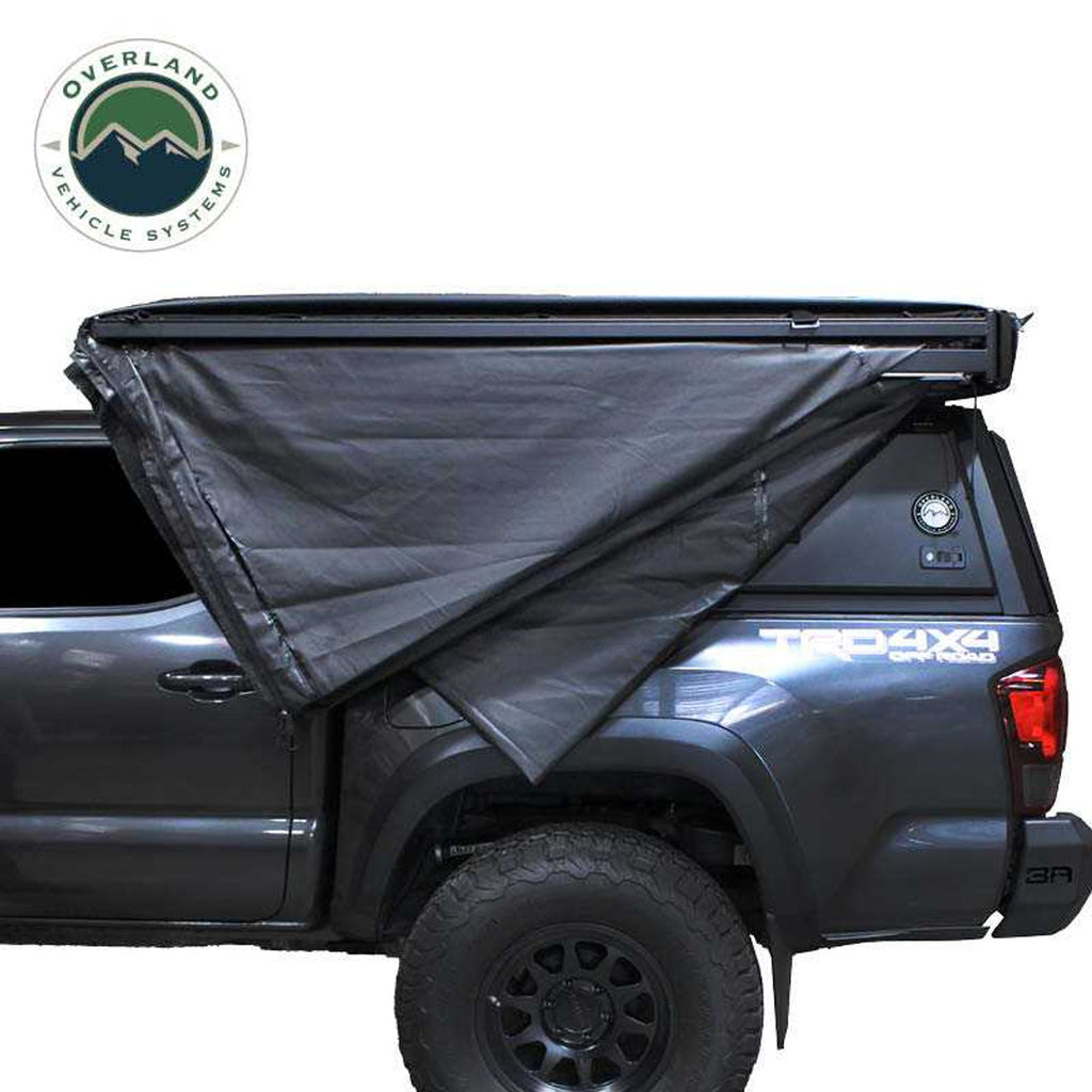 XD Nomadic 270 - Awning, Lights, Black Out, Wall Kit, Driver Side, Black Body, Black Trim and Black Travel Cover Overland Vehicle Systems