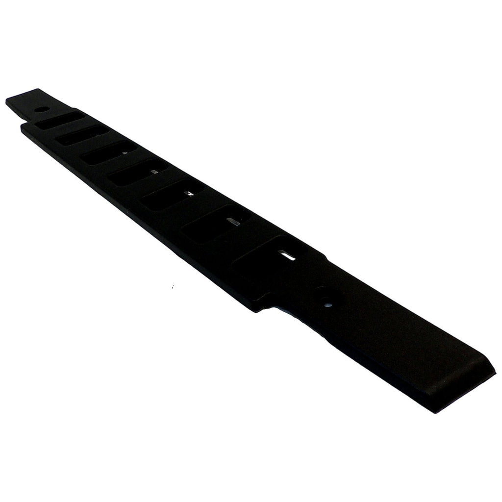 Black Front Frame Cover for 2007-2018 Jeep JK Wrangler w/ Plastic Front Bumper Crown Automotive