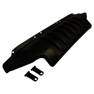 Front Air Dam for 2007-2018 Jeep JK Wrangler w/ Plastic Front Bumper Crown Automotive