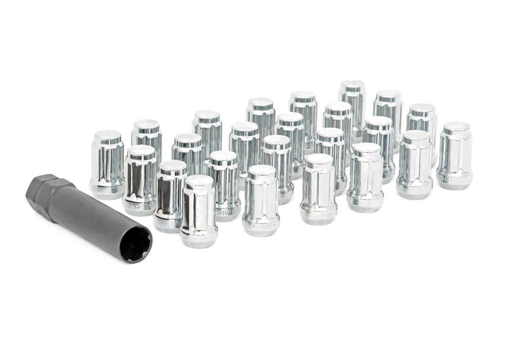 M12 x 1.5 Lug Nut Set of 24 | Chrome