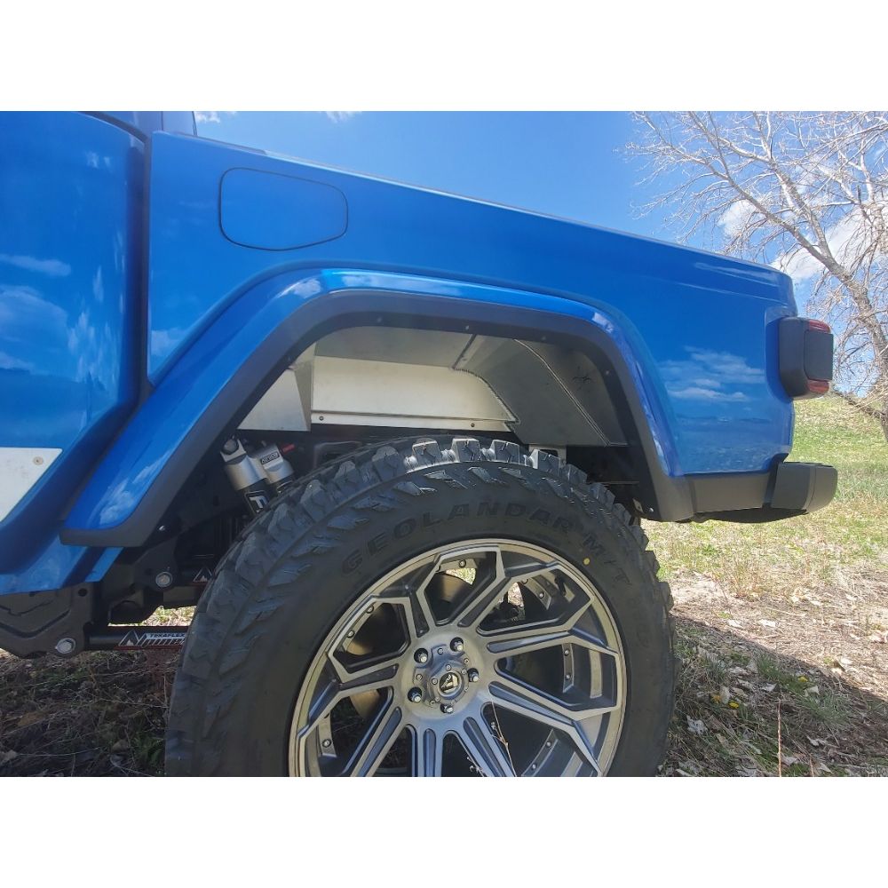 JT Rear Full Inner Fender Liner - For Factory Style Swaybars