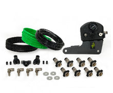 Load image into Gallery viewer, Jeep JK Tire Inflator System 4 Tire For 07-18 Wrangler JK W/Engine Mount With Box, Fittings, Hoses and Storage Bag Black UP Down Air