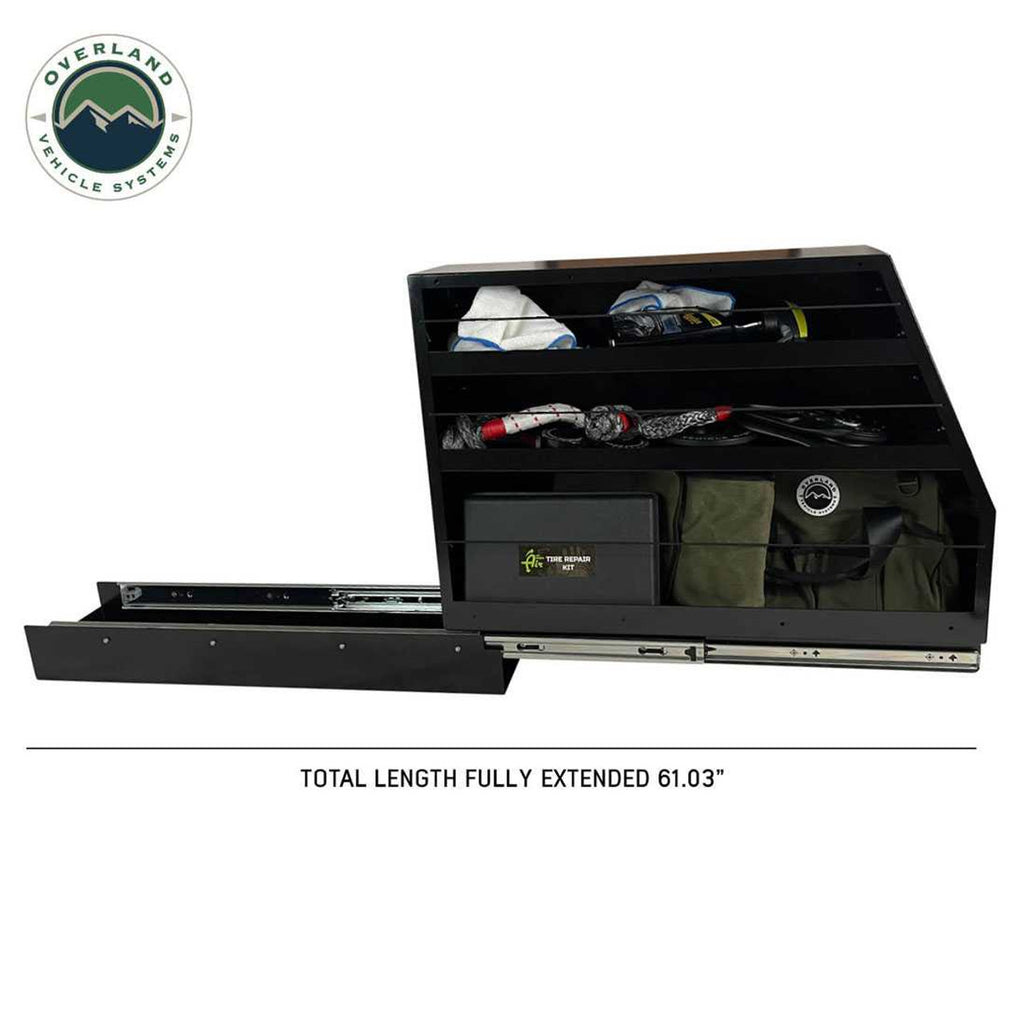 Highline Slide Out Camping Storage System Overland Vehicle Systems