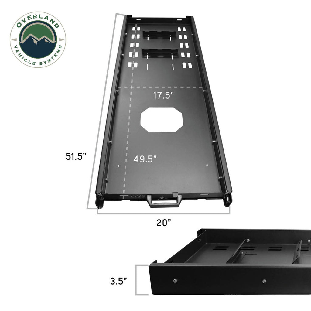 Heavy Duty Fridge Slide Overland Vehicle Systems