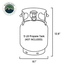 Load image into Gallery viewer, Organize With Overland Vehicle Systems Wax Canvas Propane Cover Overland Vehicle Systems