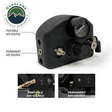 Load image into Gallery viewer, Jeep JK Tire Inflator System 4 Tire For 18-25 Jeep Wrangler 2/4 Door W/Engine Mount With Box, Fittings, Hoses and Storage Bag Black UP Down Air
