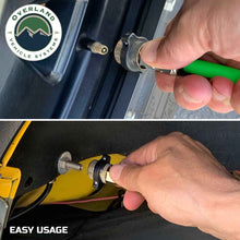 Load image into Gallery viewer, Jeep JK Tire Inflator System 4 Tire For 18-25 Jeep Wrangler 2/4 Door W/Engine Mount With Box, Fittings, Hoses and Storage Bag Black UP Down Air