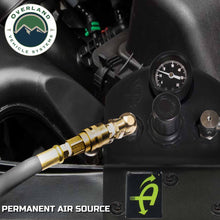 Load image into Gallery viewer, Jeep JK Tire Inflator System 4 Tire For 18-25 Jeep Wrangler 2/4 Door W/Engine Mount With Box, Fittings, Hoses and Storage Bag Black UP Down Air