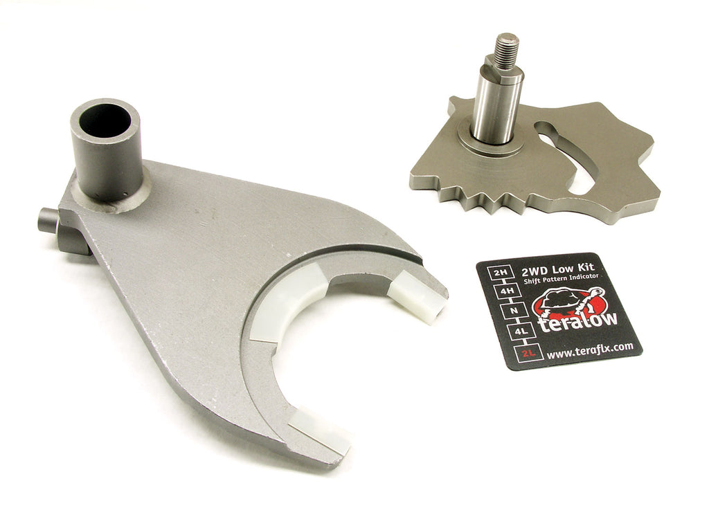 97-06 Jeep Wrangler TJ NP231-J 2Low 2WD Low-Range Shift Sector Kit TeraFlex