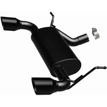 Load image into Gallery viewer, MagnaFlow 07-17 Jeep Wrangler JK 3.8/3.6L Dual Split Rear Exit Black Axle-Back Exhaust