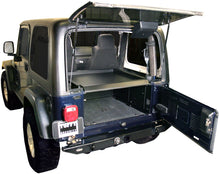 Load image into Gallery viewer, Deluxe Cargo Enclosure - 87-95 Wrangler YJ / 97-06 Wrangler TJ Rear Seats Must Be Removed Black Tuffy Security Products