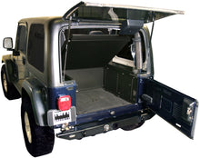Load image into Gallery viewer, Deluxe Cargo Enclosure - 87-95 Wrangler YJ / 97-06 Wrangler TJ Rear Seats Must Be Removed Black Tuffy Security Products