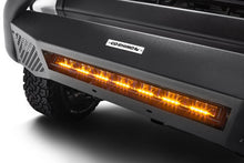 Load image into Gallery viewer, Go Rhino Xplor Blackout Combo Series Sgl Row LED Light Bar w/Amber (Side/Track Mount) 20.5in. - Blk