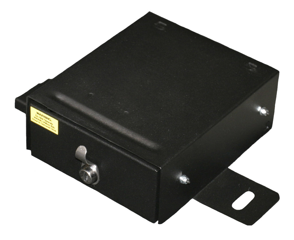 Front Driver Side Underseat Drawer - 03-06 Wrangjer TJ w/ Flip Seat Black Tuffy Security Products