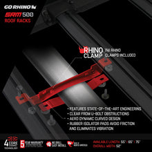 Load image into Gallery viewer, Go Rhino SRM 500 Roof Rack - 75in