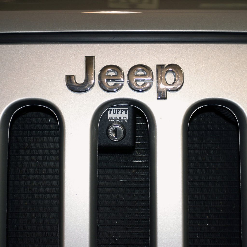 Hood Lock - 07-18 Wrangler JK Black Tuffy Security Products