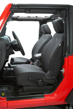 Load image into Gallery viewer, Jeep Wrangler Seat Covers For Jeep 2007-2012 Wrangler JK 4 Door Front Premium Vinyl Fabric Black Diamond Bestop