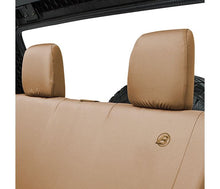 Load image into Gallery viewer, Jeep Wrangler Seat Covers For Jeep 2007-2018 Wrangler JK 2 Door Rear Premium Vinyl Fabric Tan Bestop