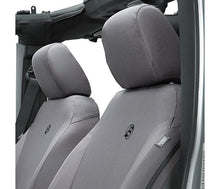 Load image into Gallery viewer, Jeep Wrangler Seat Covers For Jeep 2013-2018 Wrangler JK 4 Door Front Premium Vinyl Fabric Charcoal Bestop
