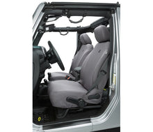 Load image into Gallery viewer, Jeep Wrangler Seat Covers For Jeep 2013-2018 Wrangler JK 4 Door Front Premium Vinyl Fabric Charcoal Bestop