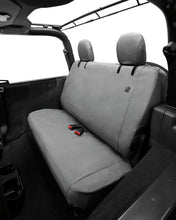 Load image into Gallery viewer, Jeep Wrangler Seat Covers For Jeep 2018-2023 Wrangler JL 2 Door Rear Premium Vinyl Fabric Charcoal Bestop