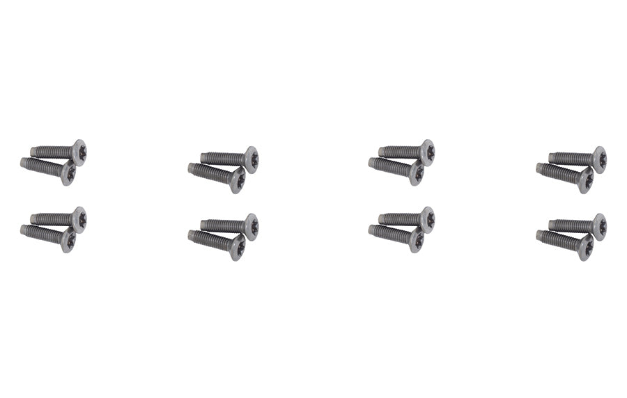 Jeep JK Door Hinge Overlays 8 Pieces 4 Door 07-18 Wrangler JK Polished Silver Kentrol