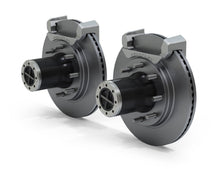 Load image into Gallery viewer, 07-18 Wrangler JK Dana 30/44 Front Axle 8-Lug Locking Hub Conversion Kit w/ Vented Big Rotors TeraFlex