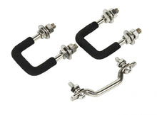 Load image into Gallery viewer, Jeep CJ Windshield Tie Down Kit 55-86 CJ Polished Silver Kentrol