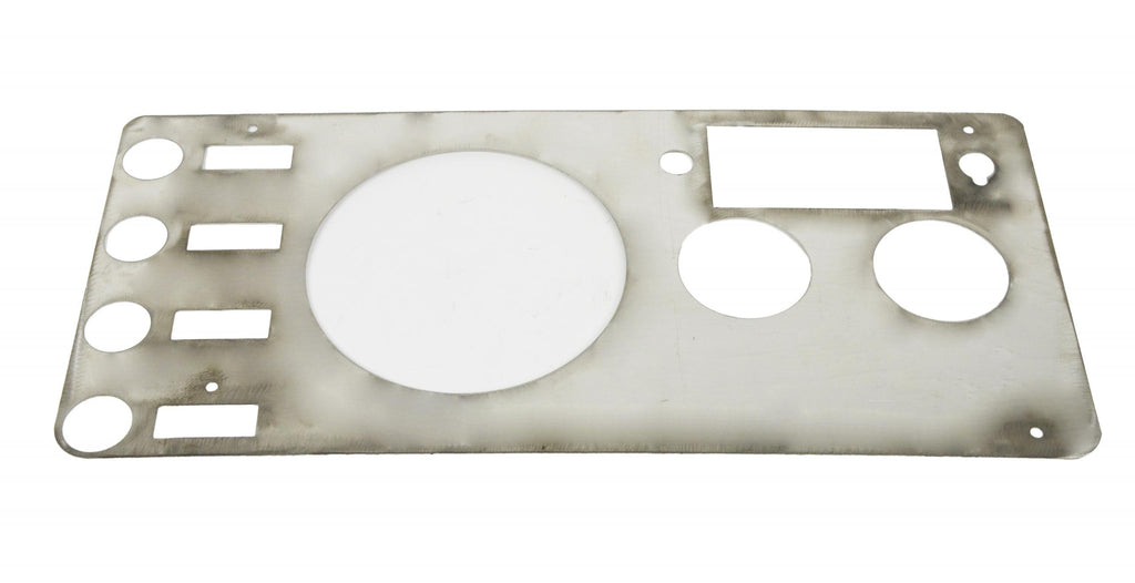 Jeep CJ Gauge Cover 77-86 CJ Polished Silver Kentrol