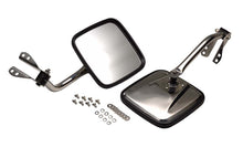 Load image into Gallery viewer, Jeep CJ Mirror Kit Pair 55-86 CJ Polished Silver Kentrol