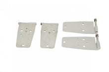 Load image into Gallery viewer, Jeep CJ/YJ Door Hinge Set 4 Pieces 76-93 CJ and Wrangler YJ Polished Silver Kentrol