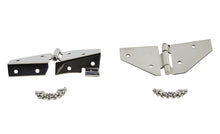 Load image into Gallery viewer, Jeep CJ/YJ Windshield Hinge No Mirror Holes Pair  76-95 CJ and Wrangler YJ Polished Silver Kentrol