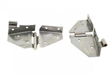 Load image into Gallery viewer, Jeep CJ/YJ Windshield Hinge No Mirror Holes Pair  76-95 CJ and Wrangler YJ Polished Silver Kentrol