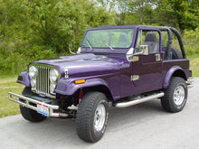 Load image into Gallery viewer, Jeep CJ/YJ Windshield Hinge No Mirror Holes Pair  76-95 CJ and Wrangler YJ Polished Silver Kentrol