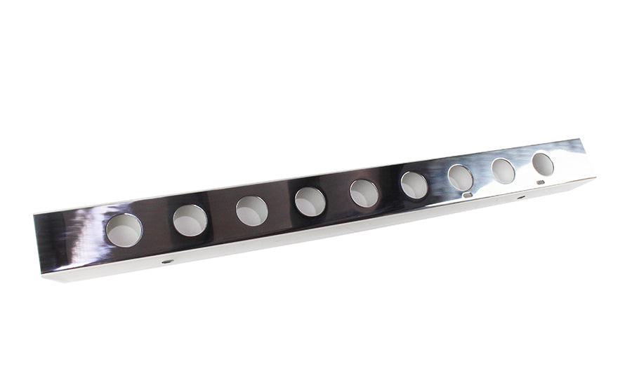 Jeep CJ 42 Inch Front Bumper with holes 45-86 CJ Polished Silver Kentrol