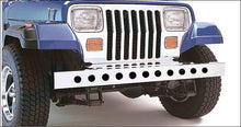 Load image into Gallery viewer, Jeep YJ 54 Inch Front Bumper with holes (No License Plate Holes) 87-95 Wrangler TJ Polished Silver Kentrol