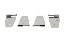 Load image into Gallery viewer, Jeep YJ Door Hinge Set 4 Pieces 87-95 Wrangler TJ Polished Silver Kentrol