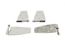 Load image into Gallery viewer, Jeep YJ Door Hinge Set 4 Pieces 87-95 Wrangler TJ Polished Silver Kentrol