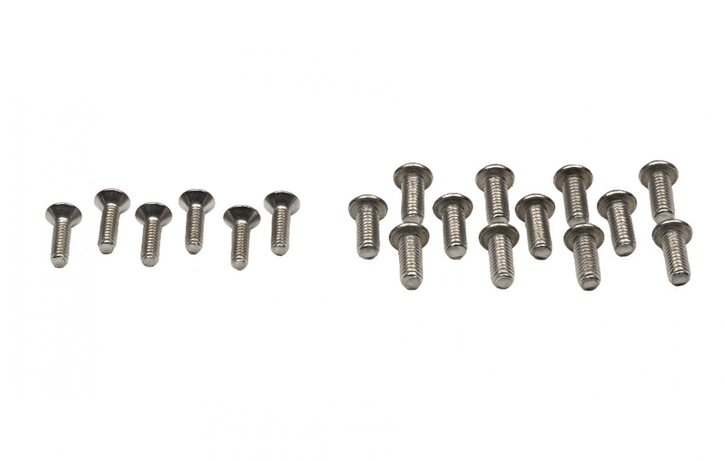 Jeep YJ Door Hinge Set 4 Pieces 87-95 Wrangler TJ Polished Silver Kentrol