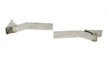 Load image into Gallery viewer, Jeep YJ Tailgate Hinge Pair 87-95 Wrangler TJ Polished Silver Kentrol