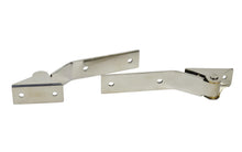 Load image into Gallery viewer, Jeep YJ Tailgate Hinge Pair 87-95 Wrangler TJ Polished Silver Kentrol