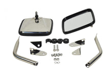 Load image into Gallery viewer, Jeep YJ Mirror Kit Pair 87-95 Wrangler TJ Polished Silver Kentrol