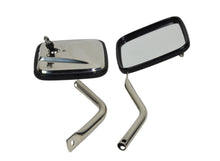 Load image into Gallery viewer, Jeep YJ Mirror Kit Pair 87-95 Wrangler TJ Polished Silver Kentrol