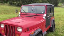 Load image into Gallery viewer, Jeep YJ Mirror Kit Pair 87-95 Wrangler TJ Polished Silver Kentrol